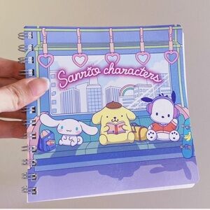 🛍️3/$20🛍️ Sanrio Characters Spiral Notebook